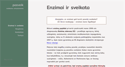Desktop Screenshot of pasveik.info